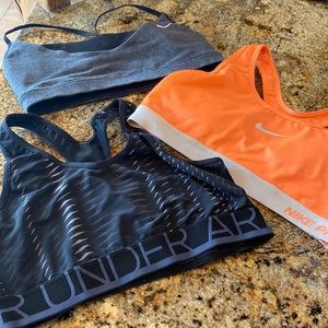 Nike sports bra, size medium